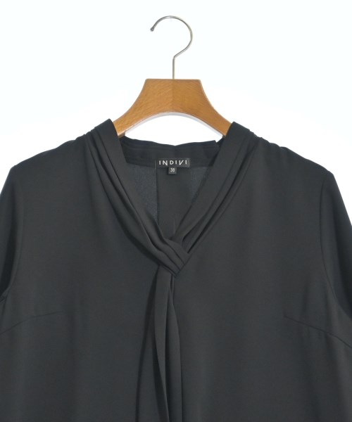 INDIVI（インディヴィ）ブラウス 黒 サイズ:38(M位) レディース/2200632798056