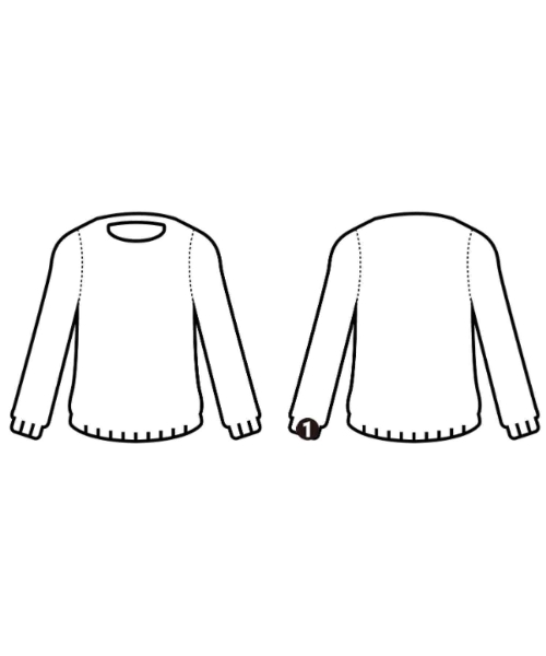 INDIVI（インディヴィ）ニット・セーター ベージュ サイズ:38(M位) レディース/2200626765026