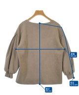 INDIVI（インディヴィ）ブラウス 茶 サイズ:05(XXS位) レディース/2200630507025