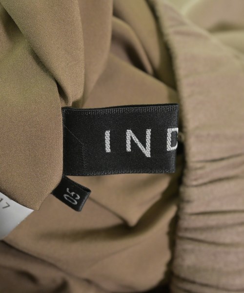 INDIVI（インディヴィ）ロング・マキシ丈スカート 茶 サイズ:05(XXS位) レディース/2200630507032