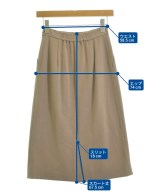 INDIVI（インディヴィ）ロング・マキシ丈スカート ベージュ サイズ:05(XXS位) レディース/2200630507056