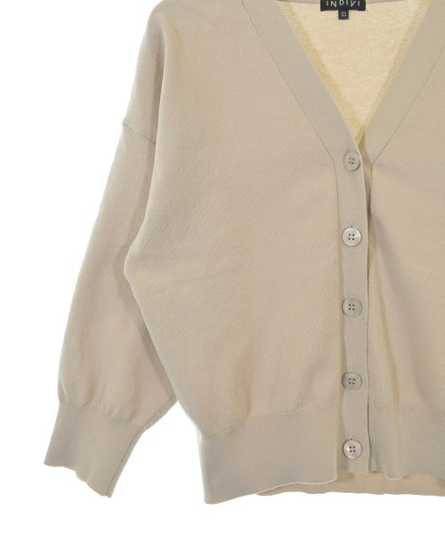 INDIVI（インディヴィ）カーディガン ベージュ サイズ:05(XXS位) レディース/2200630507100
