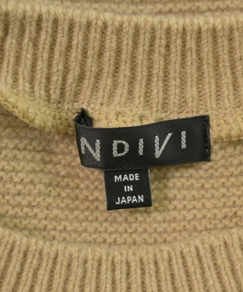 INDIVI（インディヴィ）ニット・セーター ベージュ サイズ:05(XXS位) レディース/2200629087040