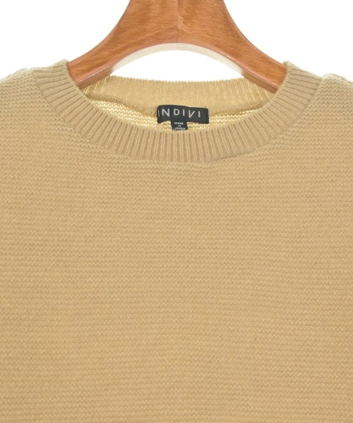 INDIVI（インディヴィ）ニット・セーター ベージュ サイズ:05(XXS位) レディース/2200629087040