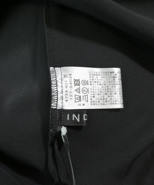 INDIVI（インディヴィ）ブラウス 黒 サイズ:05(XXS位) レディース/2200632771066
