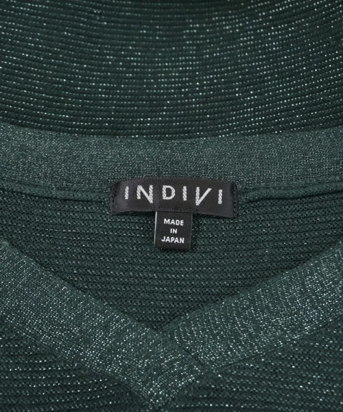 INDIVI（インディヴィ）ニット・セーター 緑 サイズ:F レディース/2200621475081