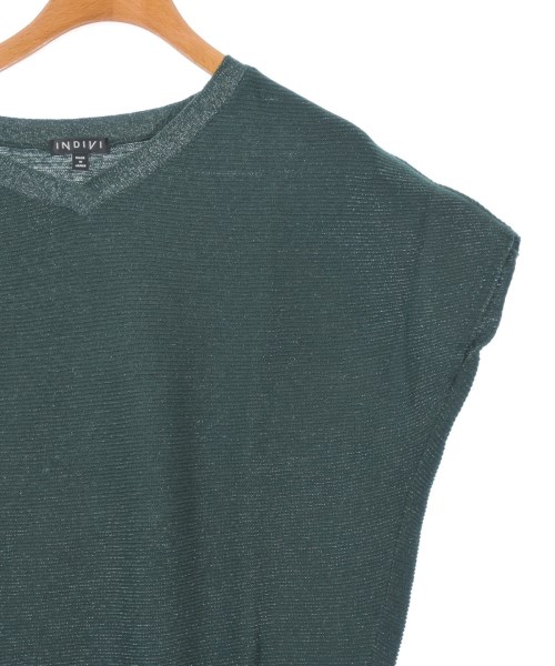 INDIVI（インディヴィ）ニット・セーター 緑 サイズ:F レディース/2200621475081