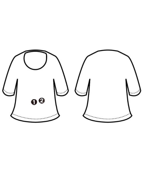 INDIVI（インディヴィ）ブラウス 白 サイズ:38(M位) レディース/2200617163046