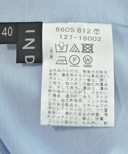 INDIVI（インディヴィ）ブラウス 青 サイズ:40(L位) レディース/2200617163084