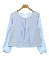INDIVI（インディヴィ）ブラウス 青 サイズ:40(L位) レディース/2200617163084