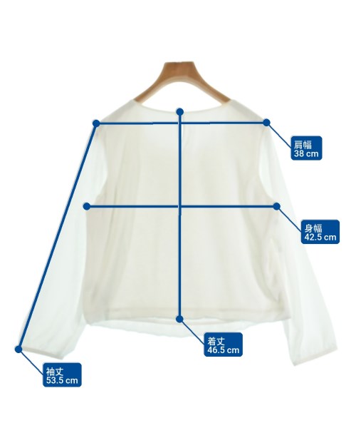 INDIVI（インディヴィ）ブラウス 白 サイズ:40(L位) レディース/2200617163091