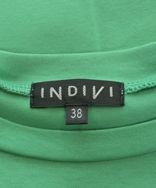 INDIVI（インディヴィ）Tシャツ・カットソー 緑 サイズ:38(M位) レディース/2200614632040