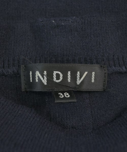 INDIVI（インディヴィ）ニット・セーター 紺 サイズ:38(M位) レディース/2200613216029