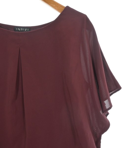 INDIVI（インディヴィ）ブラウス 赤 サイズ:38(M位) レディース/2200613216050