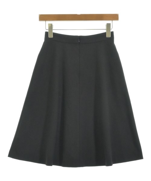 INDIVI（インディヴィ）ひざ丈スカート 黒 サイズ:05(XXS位) レディース/2200611016034