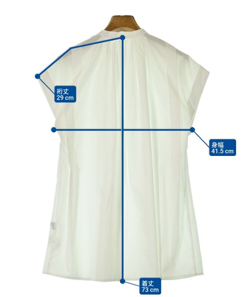 INDIVI（インディヴィ）ブラウス 白 サイズ:34(XS位) レディース/2200611178084