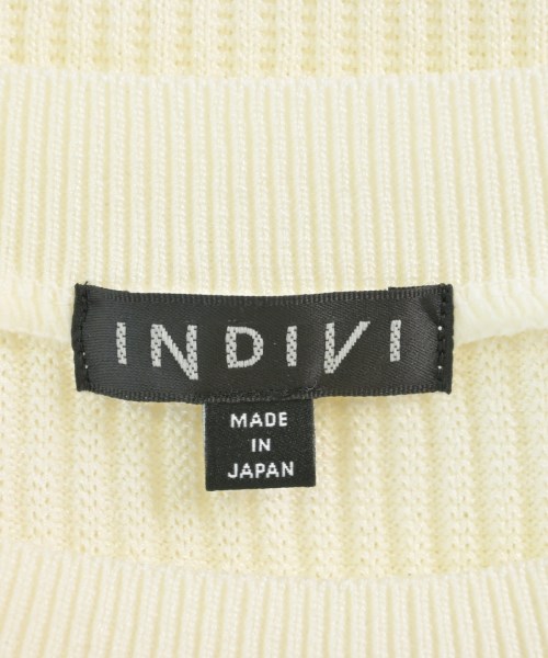 INDIVI（インディヴィ）ニット・セーター 白 サイズ:38(M位) レディース/2200611178091
