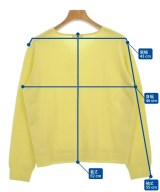 INDIVI（インディヴィ）ニット・セーター 黄 サイズ:38(M位) レディース/2200611178114