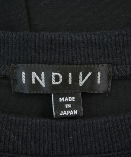INDIVI（インディヴィ）Tシャツ・カットソー 黒 サイズ:34(XS位) レディース/2200611178138