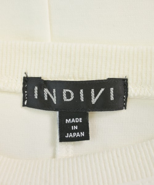 INDIVI（インディヴィ）Tシャツ・カットソー 白 サイズ:34(XS位) レディース/2200611178145