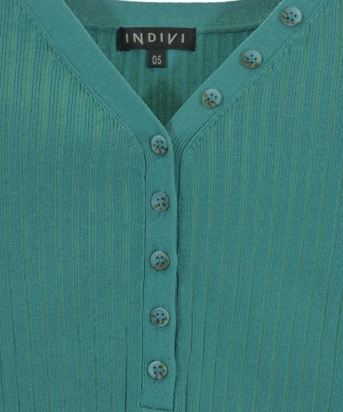 INDIVI（インディヴィ）ニット・セーター 青 サイズ:05(XXS位) レディース/2200613827065