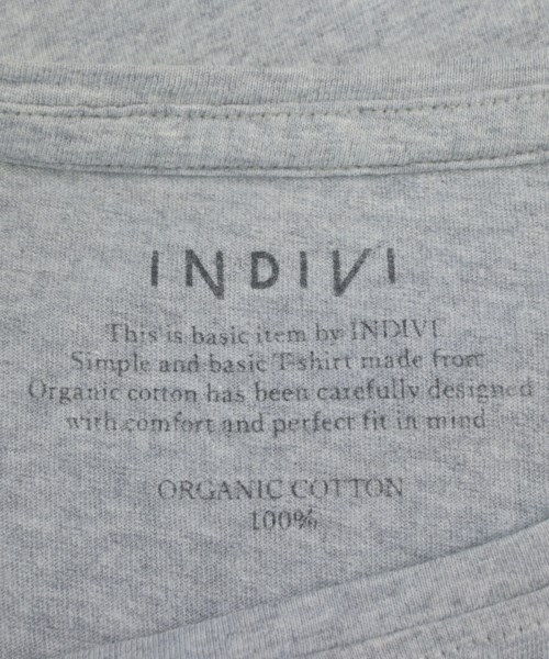 INDIVI（インディヴィ）Tシャツ・カットソー グレー サイズ:38(M位) レディース/2200624471080
