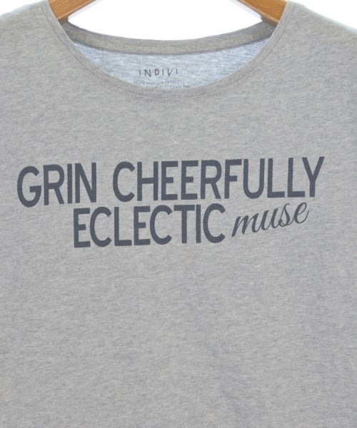INDIVI（インディヴィ）Tシャツ・カットソー グレー サイズ:38(M位) レディース/2200624471080