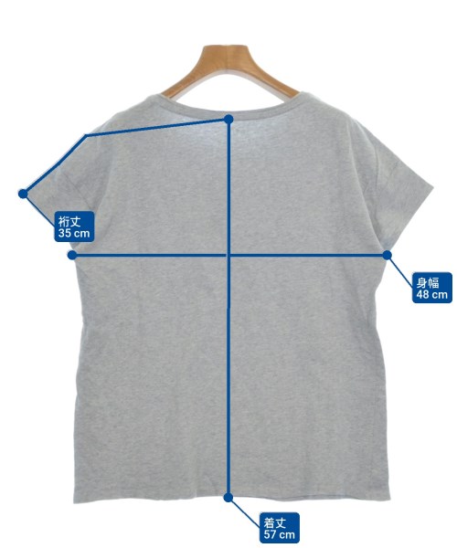 INDIVI（インディヴィ）Tシャツ・カットソー グレー サイズ:38(M位) レディース/2200624471080