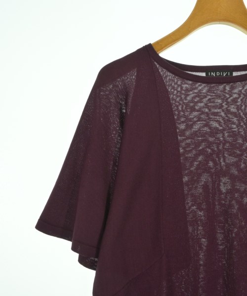 INDIVI（インディヴィ）ニット・セーター 赤 サイズ:38(M位) レディース/2200611042040