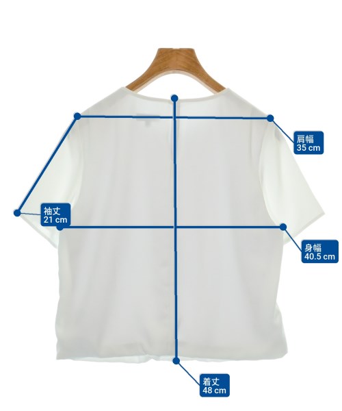 INDIVI（インディヴィ）ブラウス 白 サイズ:36(S位) レディース/2200611042057