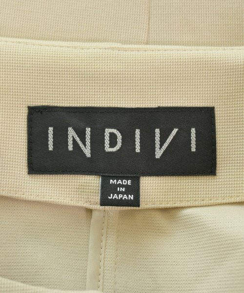 INDIVI（インディヴィ）ノーカラージャケット ベージュ サイズ:38(M位) レディース/2200613390040