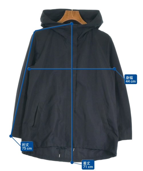 INDIVI（インディヴィ）マウンテンパーカー 紺 サイズ:05(XXS位) レディース/2200615020037