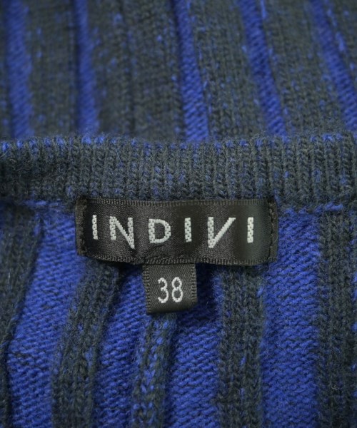 INDIVI（インディヴィ）ニット・セーター 紺 サイズ:38(M位) レディース/2200614986150