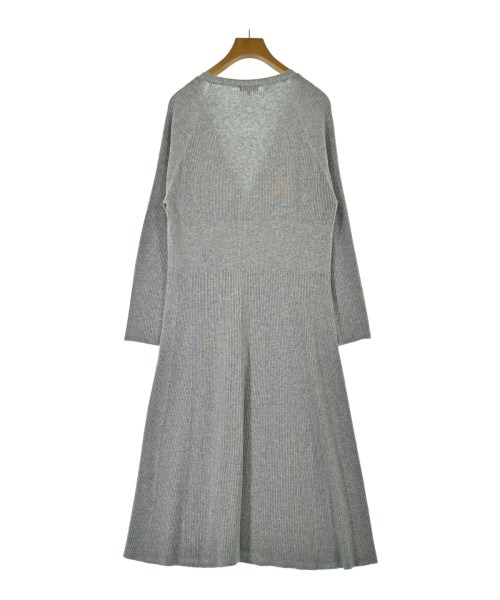 INDIVI（インディヴィ）ワンピース グレー サイズ:40(L位) レディース/2200627070013