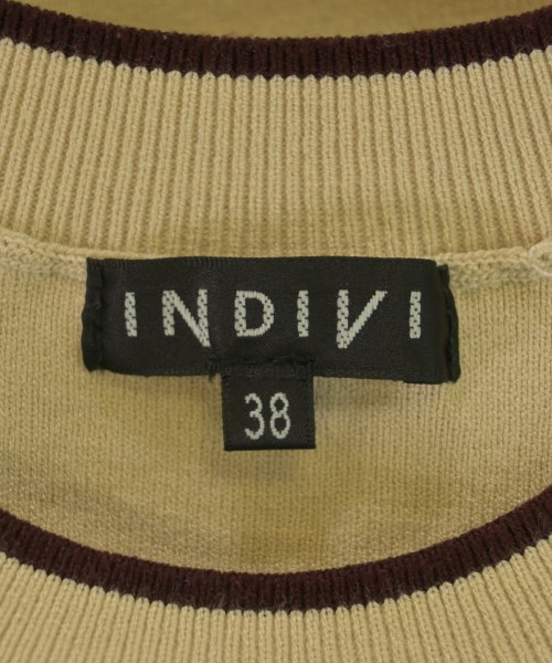 INDIVI（インディヴィ）ニット・セーター ベージュ サイズ:38(M位) レディース/2200617053019