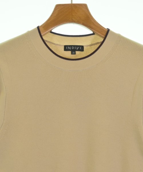 INDIVI（インディヴィ）ニット・セーター ベージュ サイズ:38(M位) レディース/2200617053019