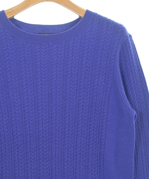 INDIVI（インディヴィ）ニット・セーター 青 サイズ:38(M位) レディース/2200617053118