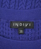 INDIVI（インディヴィ）ニット・セーター 青 サイズ:38(M位) レディース/2200617053118