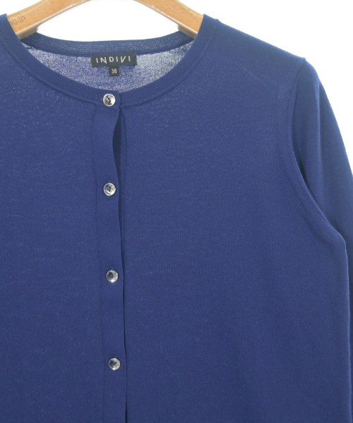 INDIVI（インディヴィ）ニット・セーター 紺 サイズ:38(M位) レディース/2200617053125