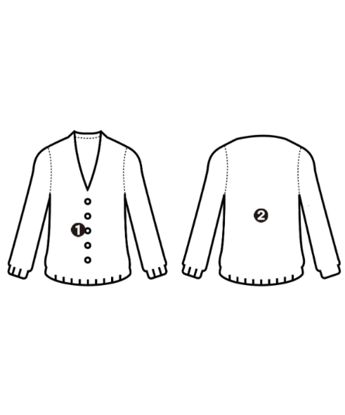 INDIVI（インディヴィ）ニット・セーター カーキ サイズ:38(M位) レディース/2200617053132