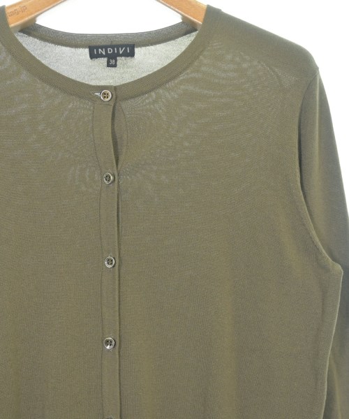 INDIVI（インディヴィ）ニット・セーター カーキ サイズ:38(M位) レディース/2200617053132