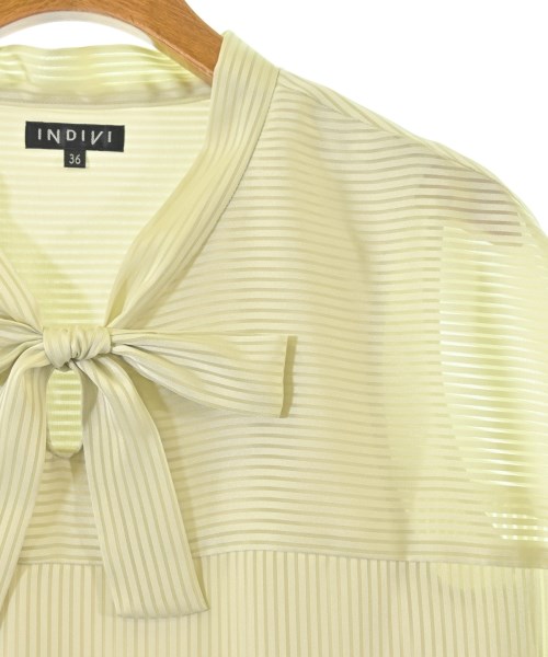 INDIVI（インディヴィ）ブラウス 緑 サイズ:36(S位) レディース/2200617053170