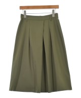 INDIVI（インディヴィ）ロング・マキシ丈スカート カーキ サイズ:40(L位) レディース/2200627828027