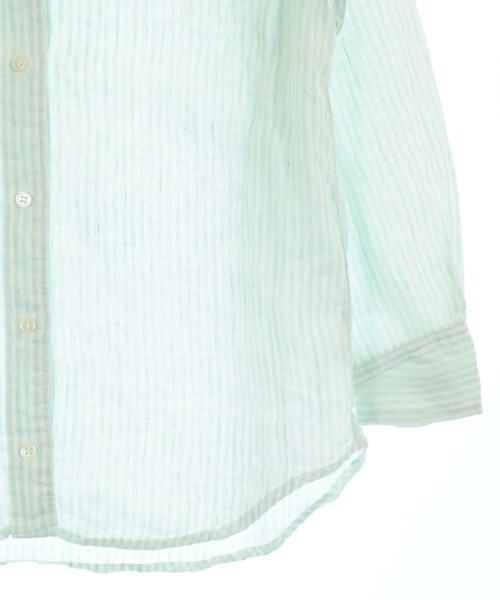INDIVI（インディヴィ）カジュアルシャツ 緑 サイズ:05(XXS位) レディース/2200611391117