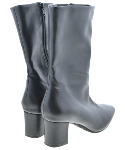 INDIVI（インディヴィ）ブーツ 黒 サイズ:22.5cm レディース/2200611391193