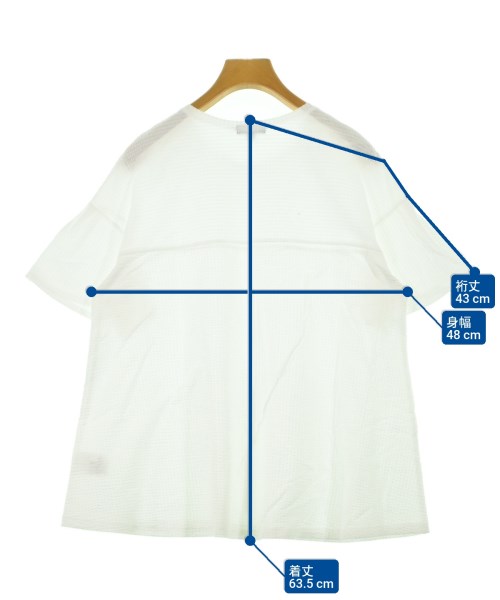 INDIVI（インディヴィ）ブラウス 白 サイズ:38(M位) レディース/2200617325093