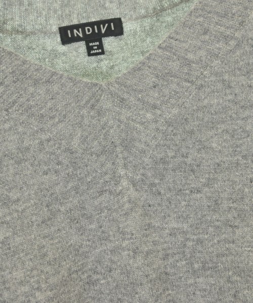 INDIVI（インディヴィ）ニット・セーター グレー サイズ:38(M位) レディース/2200616347119