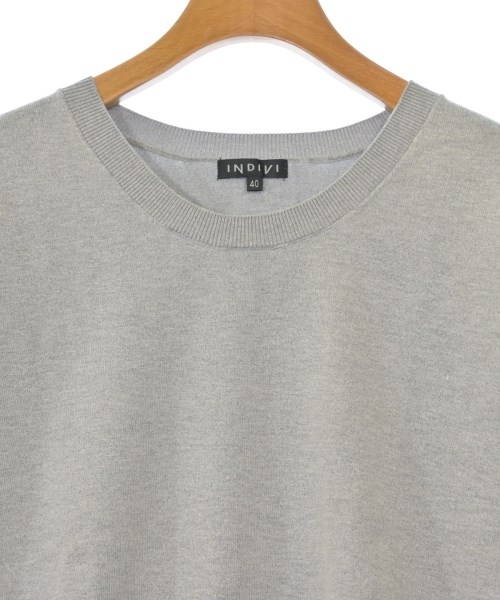 INDIVI（インディヴィ）ニット・セーター グレー サイズ:40(L位) レディース/2200626326043