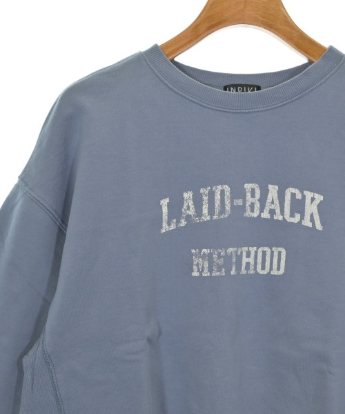 INDIVI（インディヴィ）スウェット 青 サイズ:34(XS位) レディース/2200618012046