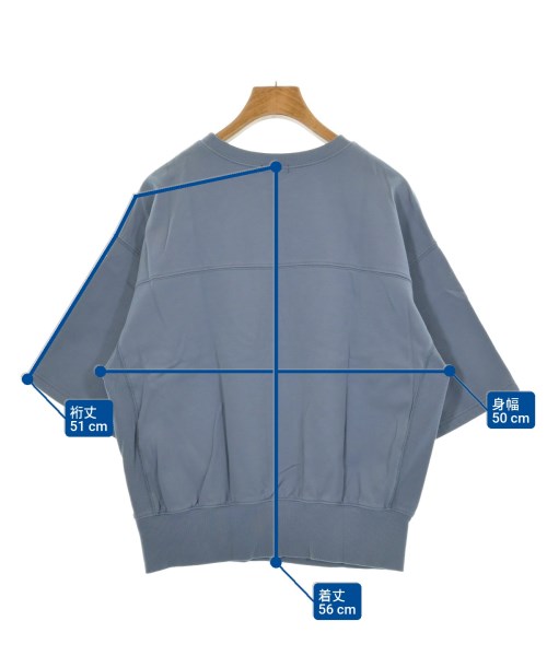 INDIVI（インディヴィ）スウェット 青 サイズ:34(XS位) レディース/2200618012046